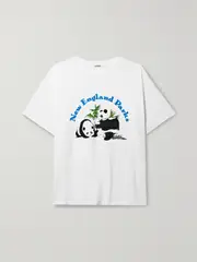 [BODE] BODE - Zoo Flocked Cotton-jersey T-shirt - White - xx small xx small White
