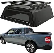 ATATNK Compatible for Maverick 2023 Pickup 4X4 Camper Shells Waterproof Canopy Steel Hardtop Canopy Truck Bed Campers for Sale Truck Tonneau Cover Seal