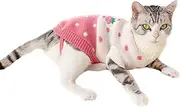 Puppy and Kitten Sweater, Knitted Sweater for Small Breed Dogs and Cats, Tailored for Tiny Toy Poodle Teacup Breeds Like Chihuahuas, Terrier, Yorkies, XXS