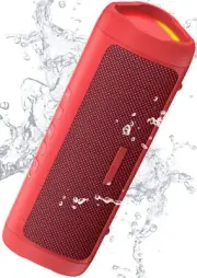 Bluetooth Speaker IPX5 Waterproof Speaker with HD Sound Up to 20H Playtime TW...