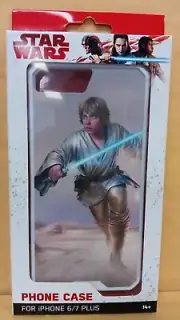 Star Wars IPHONE case for the 6/7 Plus With Luke Skywalker