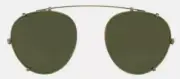 Oliver Peoples MP-2 1104C 528471 Antique Gold / Green Clip 48mm