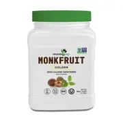 Morning Pep Monk Fruit Sweetener golden Sugar Substitute 2.5 lb Keto Friendly...