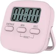 AIMALL Magnetic Digital Kitchen Cooking Timer 99 Minute Egg Count Down with LCD Display, Easy-Hang Handle, ABS Plastic