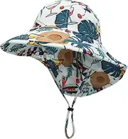 [CubePlug] Baby Kids Bucket Hat – Adjustable, Breathable Sun Hats for 1-2 Years Old Boys & Girls, Perfect Beach Hat