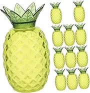 12Pcs Pineapple Shaped Candy Boxes Reusable Party Favor Containers for Weddings Birthdays Events for Treats Snacks Desktop Decor