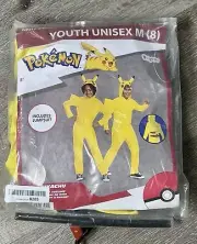 DisGuise 2022 Pokemon Pikachu Costume Youth Unisex Kids M Medium (8) NIP
