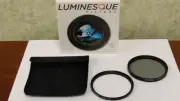 Luminesque 67mm UV Ultraviolet Filter & CPL Filter set Nikon Canon SCHOTT GLASS