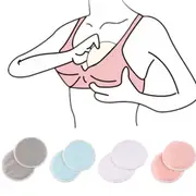 3 Layers Nursing Breasts Pads Reusable Breast Pads Bamboo Breast Pads Soft Waterproof Feeding Pads Baby Breastfeeding Accessory