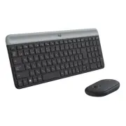Logitech Wireless Mouse Keyboard Set Graphite MK470