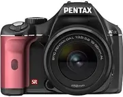 PENTAX DSLR K-x Lens Kit Black/Pink 003
