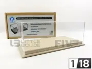 ATLANTIC CASE 1/18 - DISPLAY CASE SHOW-CASE 1/18 - MULHOUSE BEIGE LEATHER 10074
