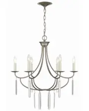 Lumanity Ella 6-Light Classic Candle Chandelier