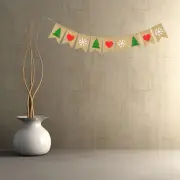 2 Sets Christmas Banner Party Garland Streamers Tree Decorations Rustic