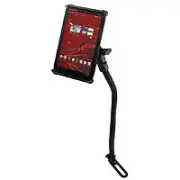 RAM Mount Car Floor No Drill Seat Rail Mount iPad Mini 7-8" Tablets using Case