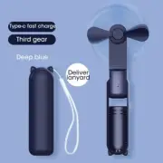 2000mAh Mini Handheld Fan Cooling Air Cooler Portable Little Air Conditioner