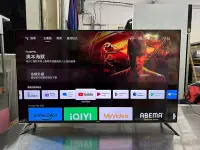 在飛比找Yahoo!奇摩拍賣優惠-吉田二手傢俱❤BenQ50吋4K連網液晶電視 客廳電視 臥房