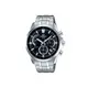 CASIO卡西歐 EDIFICE藍寶石玻璃銀黑不鏽鋼手錶(EFB-550D-1A) (9.2折)