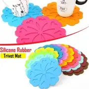 Silicone Rubber Trivet Mat for Hot Pan and Pot Hot Pads Counter Mat Table mat