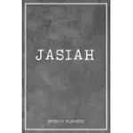 JASIAH WEEKLY PLANNER: ORGANIZER TO DO LIST ACADEMIC SCHEDULE LOGBOOK APPOINTMENT UNDATED PERSONALIZED PERSONAL NAME BUSINESS PLANNERS RECORD