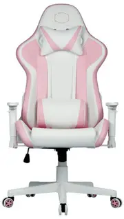 Cooler Master COOLER MASTER CALIBER R1S GAMING ROSE WHITE, PREMIUM COMFORT&STYLE, BREATHABLE LEATHER, ER