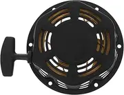 Engine Pull Plate Engine Starter Replacement Pull Starter Rope Trowel Machine Starter Pull Starter Assembly Pull Cord Starter Generator Starter Pull Starter Replacement Black Nylon