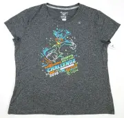 NEW! Women’s 2016 runDisney Goofy’s Race & A Half 39.3 Miles Shirt Gray Size 2XL