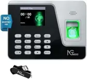 Ngteco Time Clock in Machine, Fingerprint Attendance Machine，Clock in Machine...