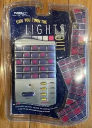 VINTAGE BRAND NEW 1995 LIGHTS OUT GAME TIGER ELECTRONICS MODEL 7-574 SEALED RARE