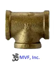 2" 125 NPT Tee Lead-Free Red Brass BR030941LF