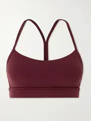 [lululemon] lululemon - Flow Y Nulu™ Sports Bra - Burgundy - US2 US 2 Burgundy