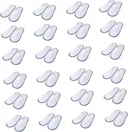 Comfortable Disposable Slippers Non Slip Closed Toe Design Thickened Hotel Slippers for Guests Travel and Spa Use
