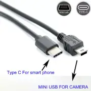 TYPE C to mini usb OTG CABLE FOR Nikon UC-E4 UC-E5 UC-E15 UC-E19 J1 J2 1 J3 S1