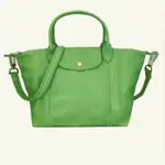 ✨LONGCHAMP LE PLIAGE CUIR 系列 小羊皮短把摺疊包✨