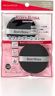 ROSY ROSA Multi-Fun Depuff 2P (All Foundation Compatible Makeup Puffs)