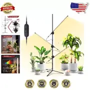 Water-Resistant Full Spectrum Grow Light with Timer and Adjustable Tripod Stand