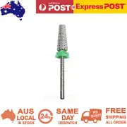 AEON Nail Drill Bit 3/32" Shape 6.0 SC Cut 5 in 1 Straight Cut (C) - Silver