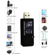 Multimeter USB Tester with Time Display Voltmeter Current Power Tester