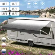 RV Awning Fabric Replacement Shading Roll Out Vinyl Suit Camper Caravan 11-16FT
