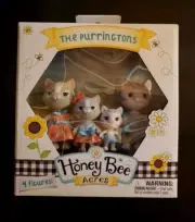 Honey Bee Acres - The Purringtons - Cat Family - Fritz/Ella/Zoe/Baby Rose