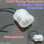 DC 12V 5000RPM Mini Vibrating Vibration Motor Plastic Shell DIY Massage Cushion