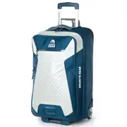 Granite Gear Water-Resistant Luggage Wheeled Duffle Suitcase Lightweight With Big Wheels SofeCase Check In Travel Suitcase G3026-5011 Blue