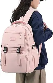 Clufar Schulrucksack Mädchen Jungen Teenager Wasserdicht Schulranzen Leicht Rucksack Schule Schultasche Komfortabel School Bag Backpack Multi-Tasche Schulrucksäcke Groß für Girls Boys
