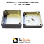 160x160x90mm Electronic Project Box Enclosure Instrument Case Plastic ABS IP65
