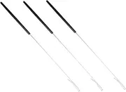 SUPVOX 3pcs Stainless Steel Puppet Arm Control Rod Accessories Puppet Stick Enhance Interactive Performances with Hand Rods