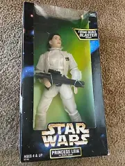 NEW Star Wars Princess Leia Hoth Gear Poseable Doll Action Figure Kenner 1998