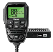 Uniden X76 Compact UHF CB Mobile With Remote Speaker MIC. Large LCD Display,