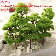 Bring Your Model Train Scenery to Life with this Set of 25 Mixed Trees