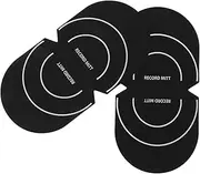 HANABASS 2Pcs Vinyl Record Mitts Static Record Handlers for Safe Grip Cleaning Essential Accessories for Vinyl Record Care Maintenance
