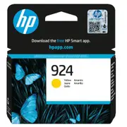 HP 924 Ink Cartridge - Yellow 400 Pages for OfficeJet Pro 8130e / 8120e / 8123 / 8130 Printer [4K0U5NA]